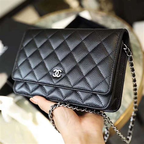 chanel classic black wallet on a chain|Chanel Wallet On Chain Fashion Sotheby's.